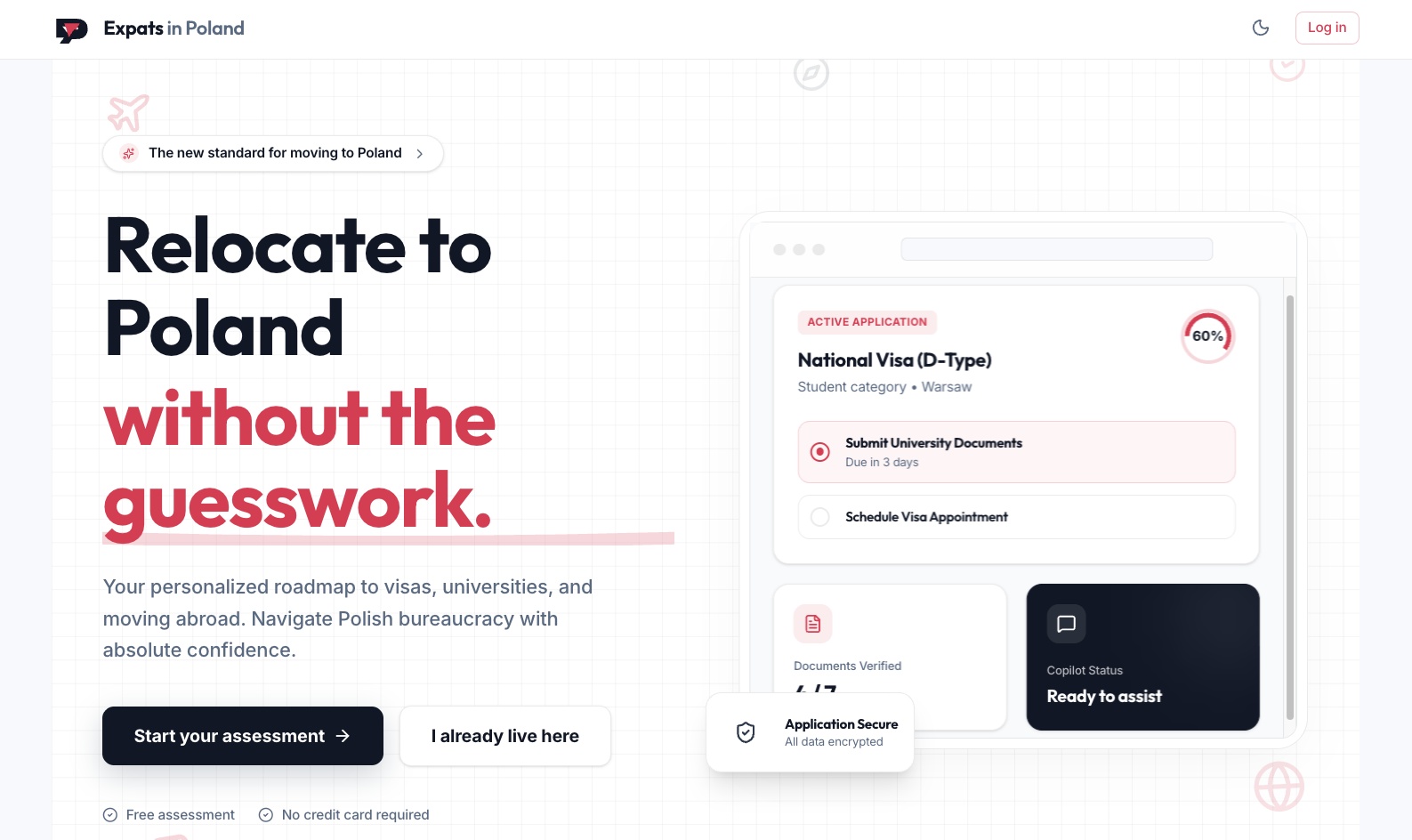 expatsinpoland.ai product interface, screen 2